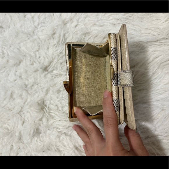 LOUIS VUITTON Eva Damien Azur Bi-fold Coin Wallet - Picture 11 of 13